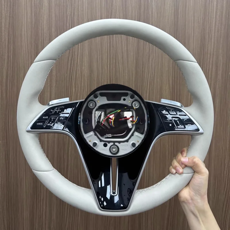Upgrade Leather Car Steering Wheel for Mercedes Benz S Class W221 W222 S222 X156 W246 C217 W205 X117 C117 CLA45 G63 E63 AMG
Upgrade Leather Car Steering Wheel for Mercedes Benz S Class W221 W222 S222 X156 W246 C217 W205 X117 C117 CLA45 G63 E63 AMG