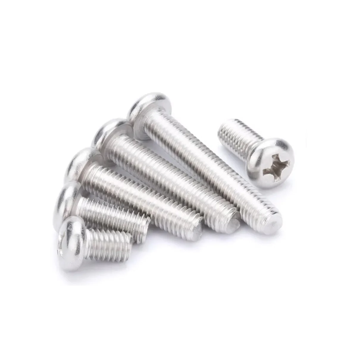 304 Stainless Steel Round Pan Head Phillips Machine Screw Button Head Cap Cross Bolt M5M6M8
304 Stainless Steel Round Pan Head Phillips Machine Screw Button Head Cap Cross Bolt M5M6M8