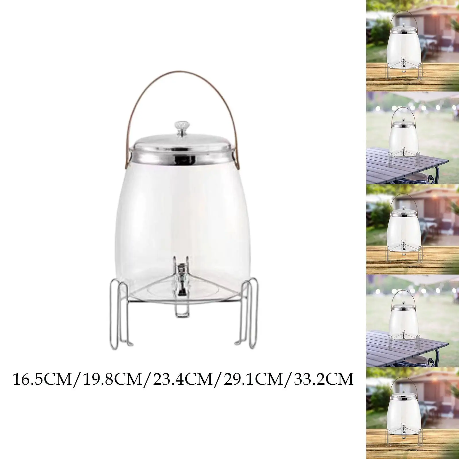 Drink Dispenser for Fridge with Spigot and Filtering Easy Flow Water Juice Dispenser for Outdoor Picnic Parties Camping Weddings
Drink Dispenser for Fridge with Spigot and Filtering Easy Flow Water Juice Dispenser for Outdoor Picnic Parties Camping Weddings