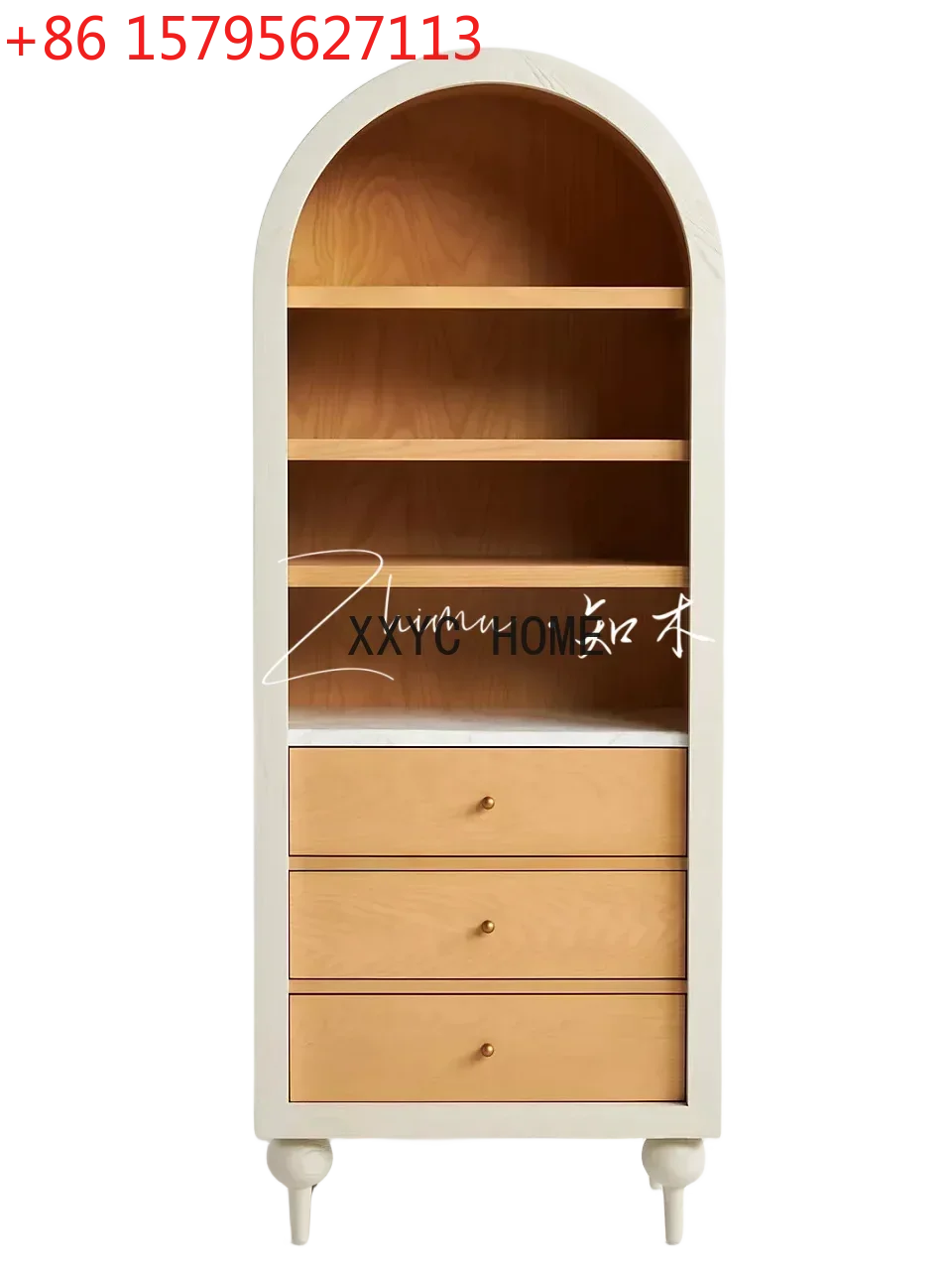 American Simple Solid Wood Bookcase Living Room Light Luxury Display Cabinet Arch Locker Wall Curio Cabinet
American Simple Solid Wood Bookcase Living Room Light Luxury Display Cabinet Arch Locker Wall Curio Cabinet