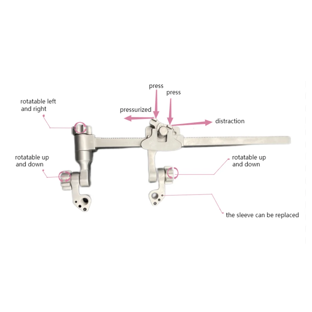 Veterinary Instruments Bone Compressor Bone Retractor Spreader Distractor
Veterinary Instruments Bone Compressor Bone Retractor Spreader Distractor