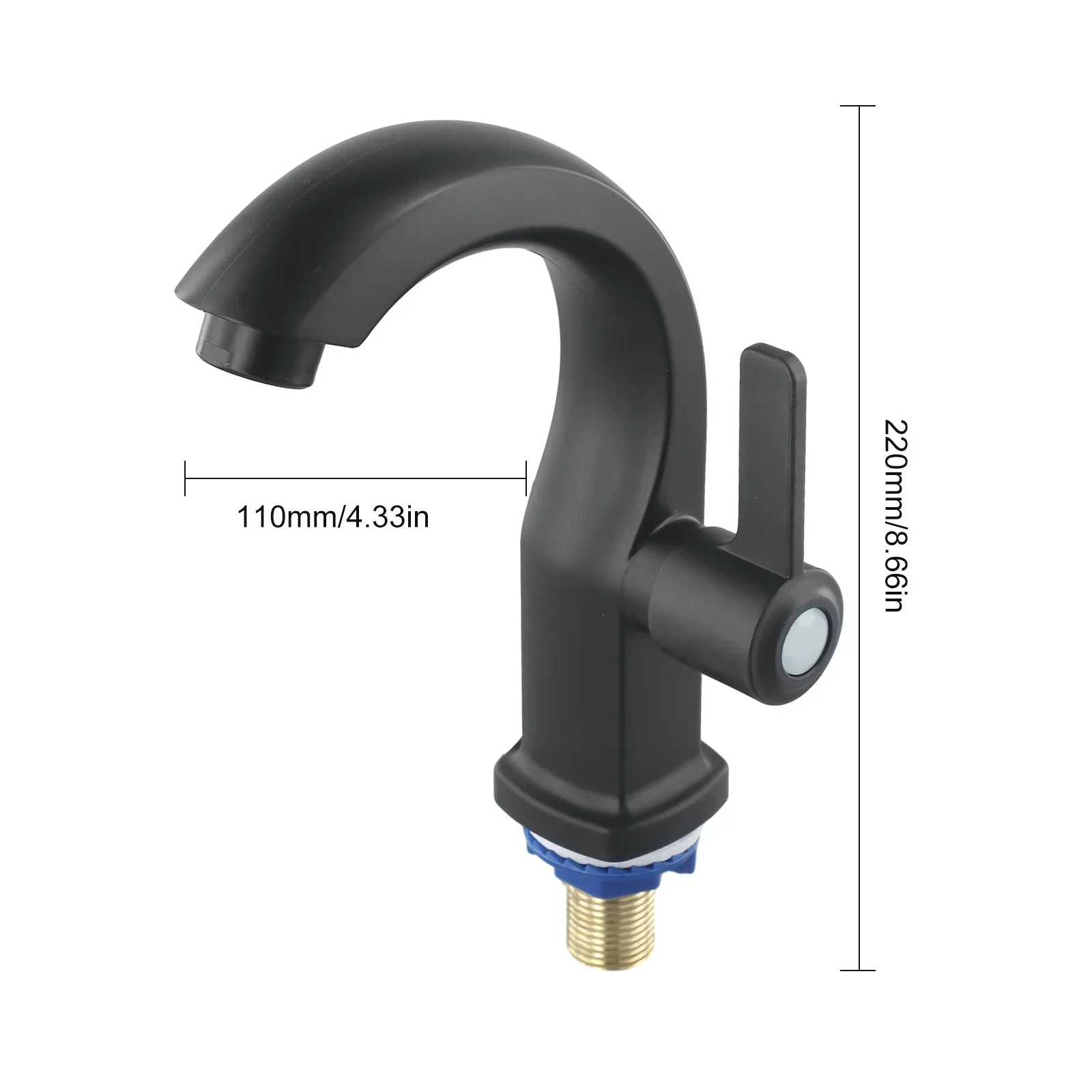 1x Basin Faucet Tap Chrome Black Bathroom Faucets Single Hole Single Cold Water Sink Mixer Tap Deck Mounted Kitchen Faucet Part
1x Basin Faucet Tap Chrome Black Bathroom Faucets Single Hole Single Cold Water Sink Mixer Tap Deck Mounted Kitchen Faucet Part