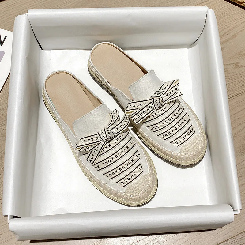 New Women's Shoes Handmade Round Head Mueller Slippers for Woman Fashion Vacation Casual Shoes Designer Shoes Zapatos De Mujer
New Women's Shoes Handmade Round Head Mueller Slippers for Woman Fashion Vacation Casual Shoes Designer Shoes Zapatos De Mujer