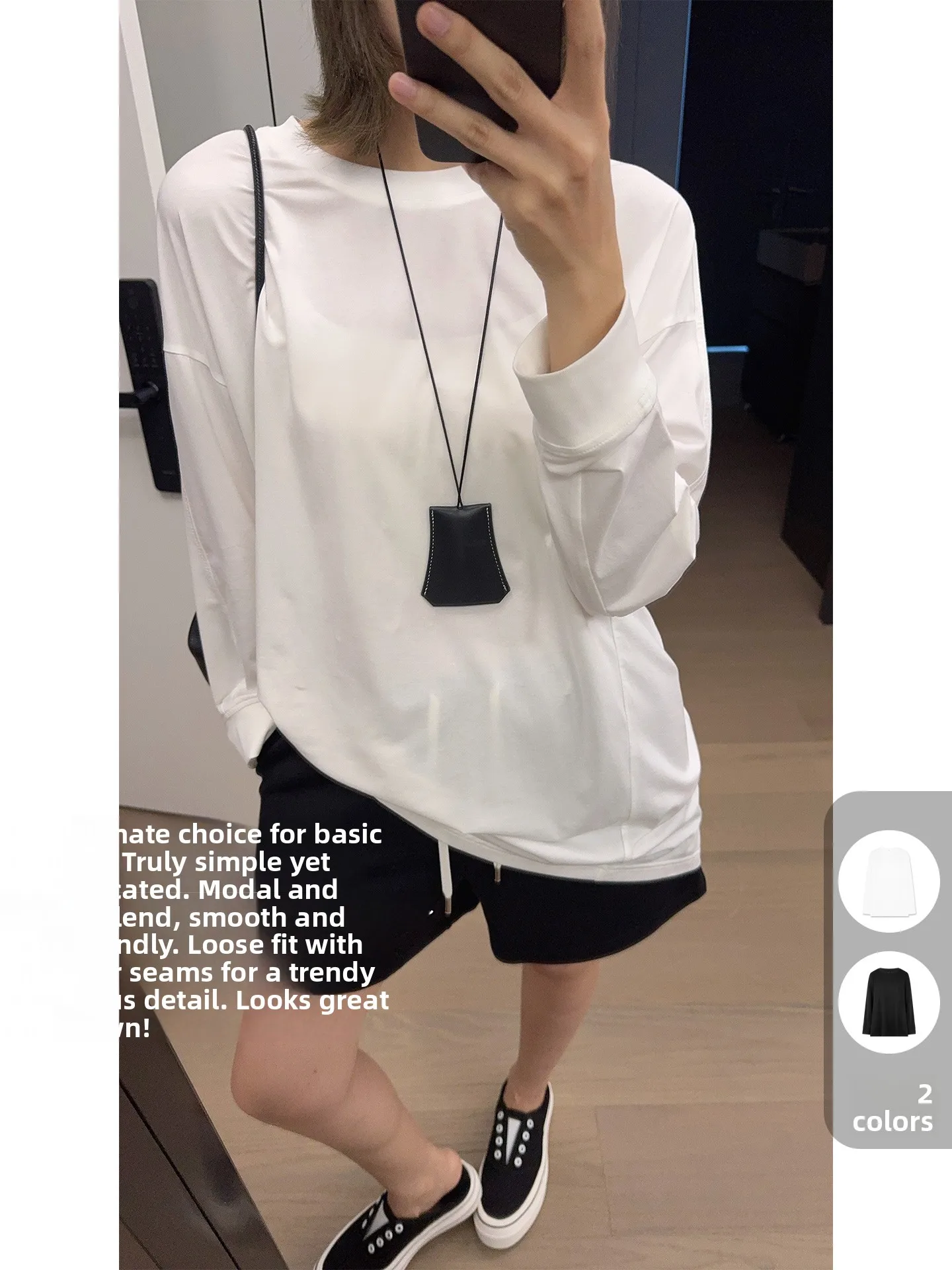 Футболка MeiYang Soul No.3 Long Sve, повседневная свободная круглая футболка Ne из модала, хлопка, женская модальная удобная классическая цветная футболка
Футболка MeiYang Soul No.3 Long Sve, повседневная свободная круглая футболка Ne из модала, хлопка, женская модальная удобная классическая цветная футболка