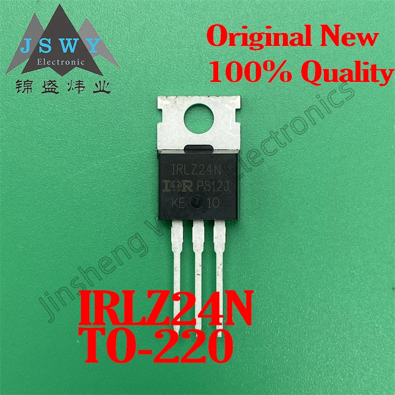(20-50 pcs) IRLZ24N TO-220/N-Channel Power Field Effect Transistor/55V18A/New Original Stock/Fast Shipping
(20-50 pcs) IRLZ24N TO-220/N-Channel Power Field Effect Transistor/55V18A/New Original Stock/Fast Shipping
