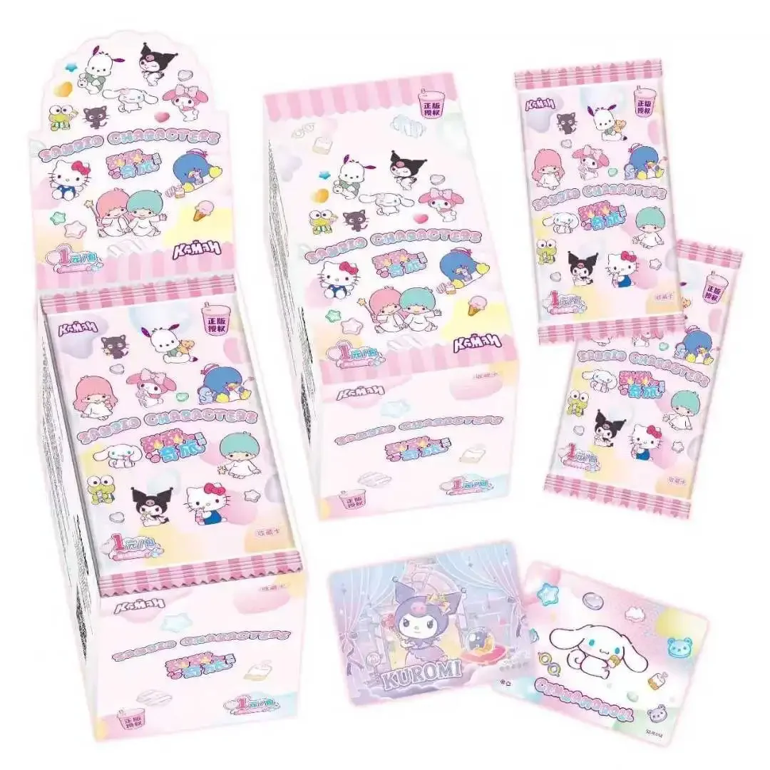 Genuine Sanrio Card Polaroid Sweet Journey First Shine Pack Colorful and Super Cute Sanrio Family Collection Card Toy Gift
Genuine Sanrio Card Polaroid Sweet Journey First Shine Pack Colorful and Super Cute Sanrio Family Collection Card Toy Gift