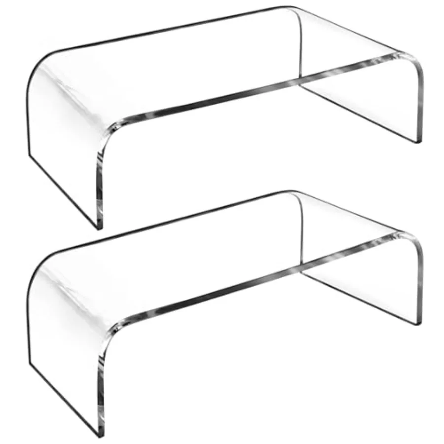2 Pack Acrylic Laptop Monitor Stand and Computer Riser with Cat Keyboard Protector, Space-Saving Design, Extra Storage, Clear S
2 Pack Acrylic Laptop Monitor Stand and Computer Riser with Cat Keyboard Protector, Space-Saving Design, Extra Storage, Clear S