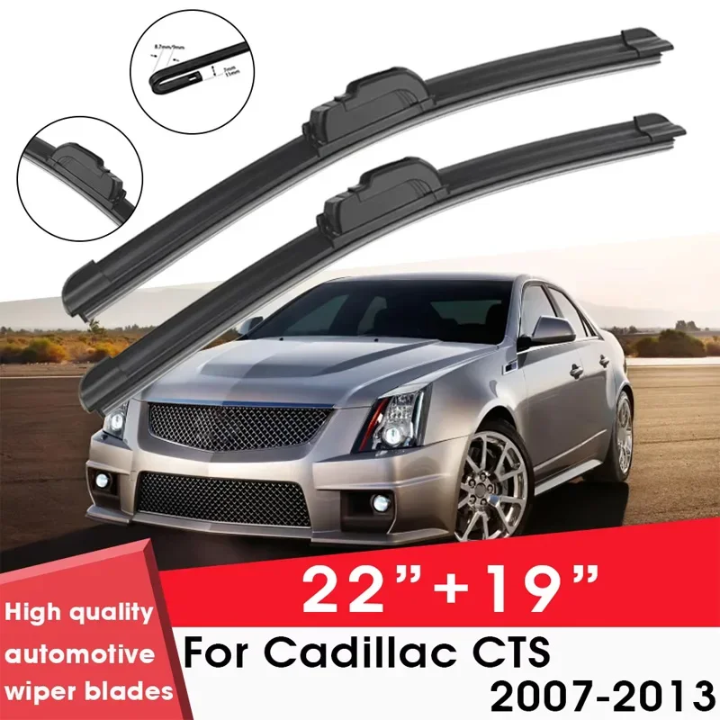 Car Wiper Blade Blades For Cadillac CTS 2007-2013 22"+ 19" Windshield Windscreen Clean Naturl Rubber Car Wipers Accessories
Car Wiper Blade Blades For Cadillac CTS 2007-2013 22"+ 19" Windshield Windscreen Clean Naturl Rubber Car Wipers Accessories