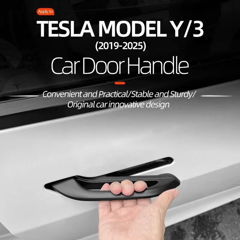 Suitable for 19-25 Tesla Model 3/Y door handle protective sticker door handle scratch-resistant decoration portable
Suitable for 19-25 Tesla Model 3/Y door handle protective sticker door handle scratch-resistant decoration portable