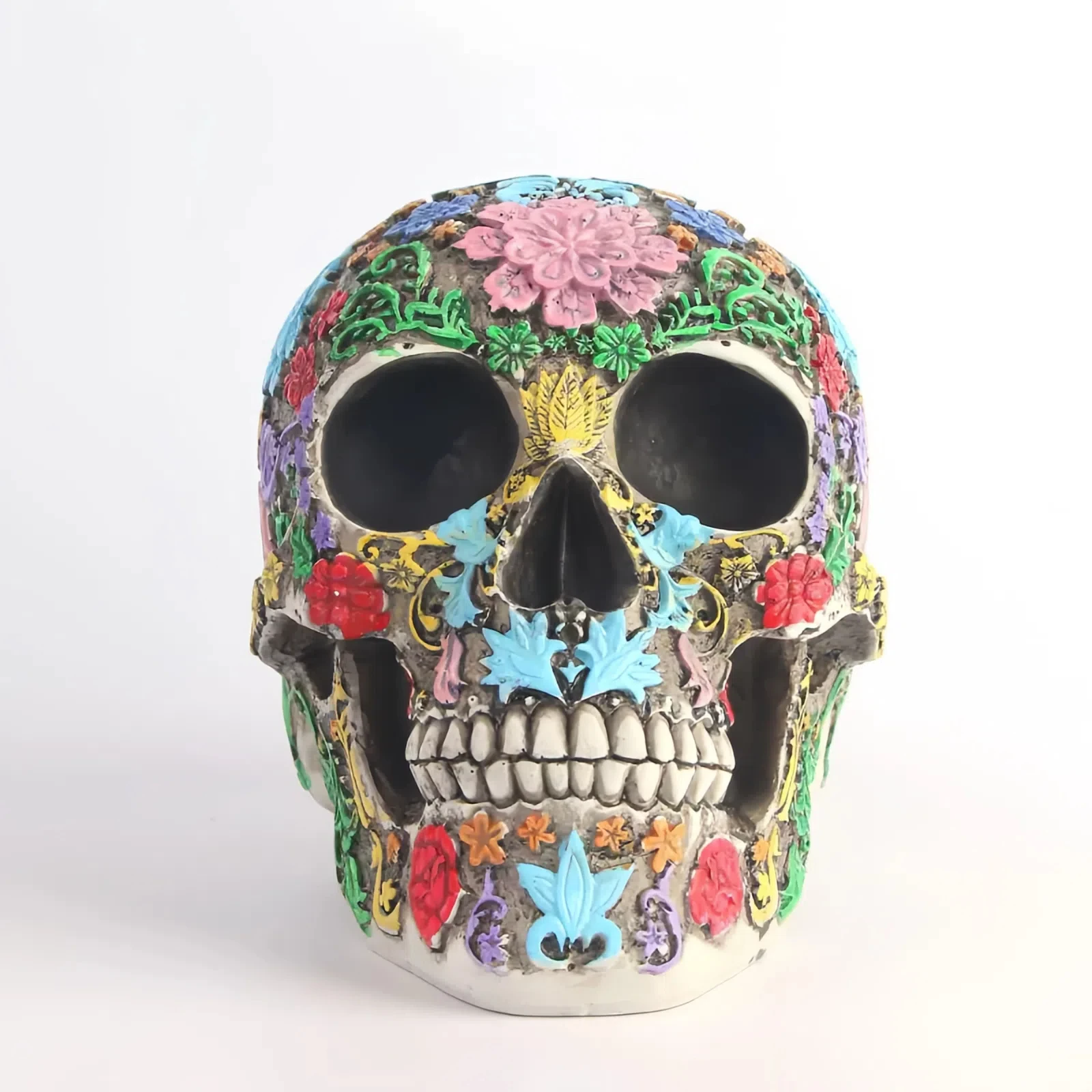 Human Head Skull Statue for Home Decor Resin Figurines Halloween Decoration Sculpture Medical Teaching Sketch Model Crafts 8031
Human Head Skull Statue for Home Decor Resin Figurines Halloween Decoration Sculpture Medical Teaching Sketch Model Crafts 8031