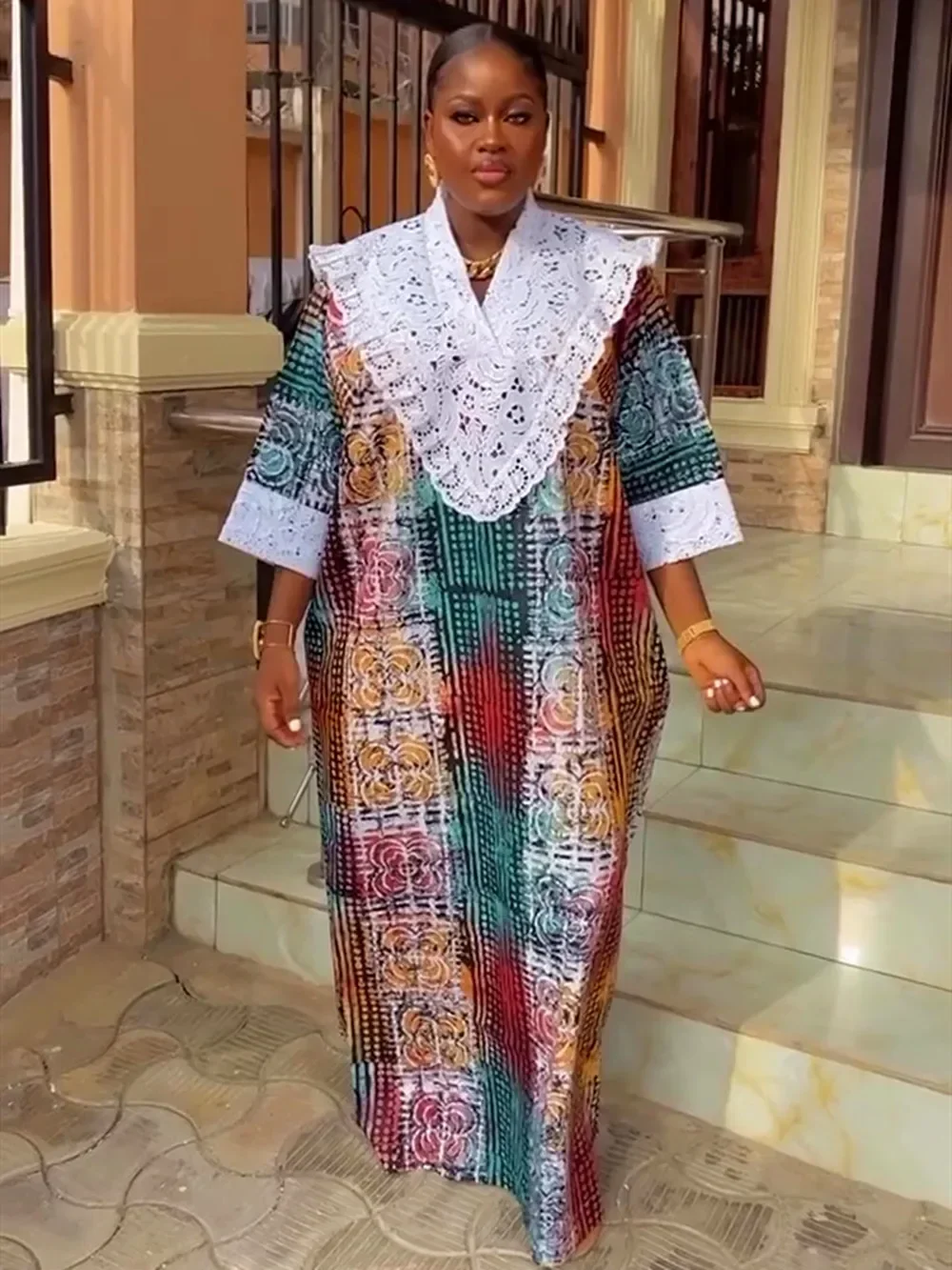 African Dresses for Women Traditional Africa Clothing Dashiki Ankara Lace Outfit Gown Abayas Robe Muslim Kaftan Maxi Dress 2024
African Dresses for Women Traditional Africa Clothing Dashiki Ankara Lace Outfit Gown Abayas Robe Muslim Kaftan Maxi Dress 2024