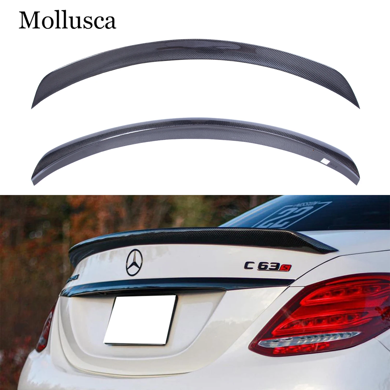 For Mercedes-Benz C-Class W205 4Door sedan ED1 Style Carbon Fiber Rear Spoiler Trunk Wing 2013-2022
For Mercedes-Benz C-Class W205 4Door sedan ED1 Style Carbon Fiber Rear Spoiler Trunk Wing 2013-2022