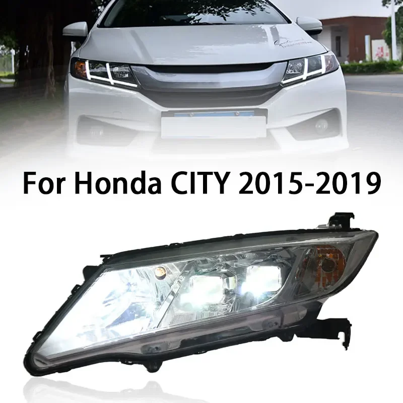 LED Headlights Assembly for Honda CITY LED Headlight 2015-2019 Headlights CITY DRL Turn Signal High Beam Angel Eye Projector Len
LED Headlights Assembly for Honda CITY LED Headlight 2015-2019 Headlights CITY DRL Turn Signal High Beam Angel Eye Projector Len