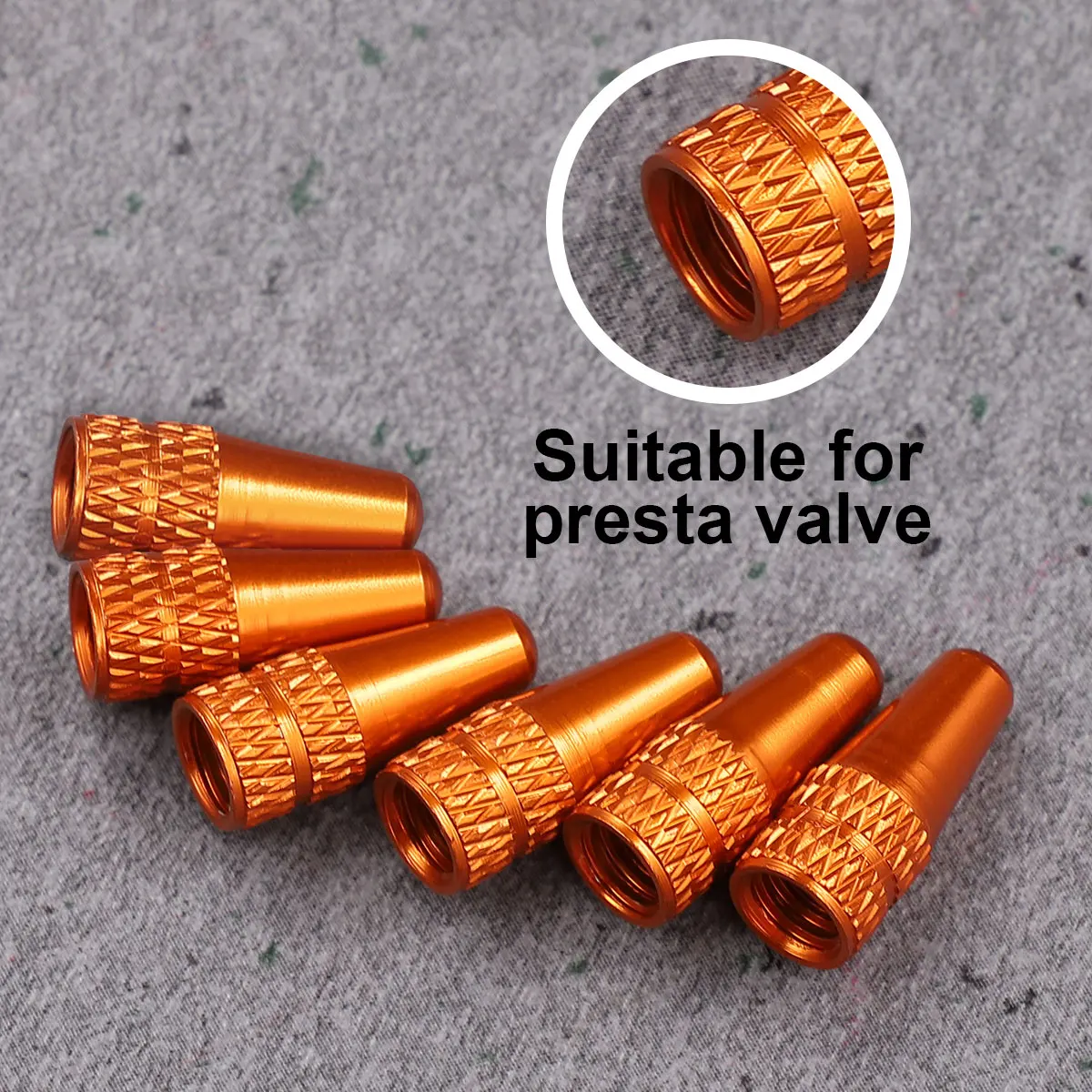 6 pcs French Style Tire Valve Cap Bike Caps Standard Thread Anti Rust Fits Most Bicycles Sealing Effect Long Use
6 pcs French Style Tire Valve Cap Bike Caps Standard Thread Anti Rust Fits Most Bicycles Sealing Effect Long Use
