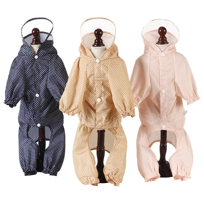 Hoody Sun-proof Dog Clothes Jumpsuit Waterproof Point Dogs Raincoat Dog Cat Jacket Spring Summer Dogs Clothes for Small Dogs
Hoody Sun-proof Dog Clothes Jumpsuit Waterproof Point Dogs Raincoat Dog Cat Jacket Spring Summer Dogs Clothes for Small Dogs