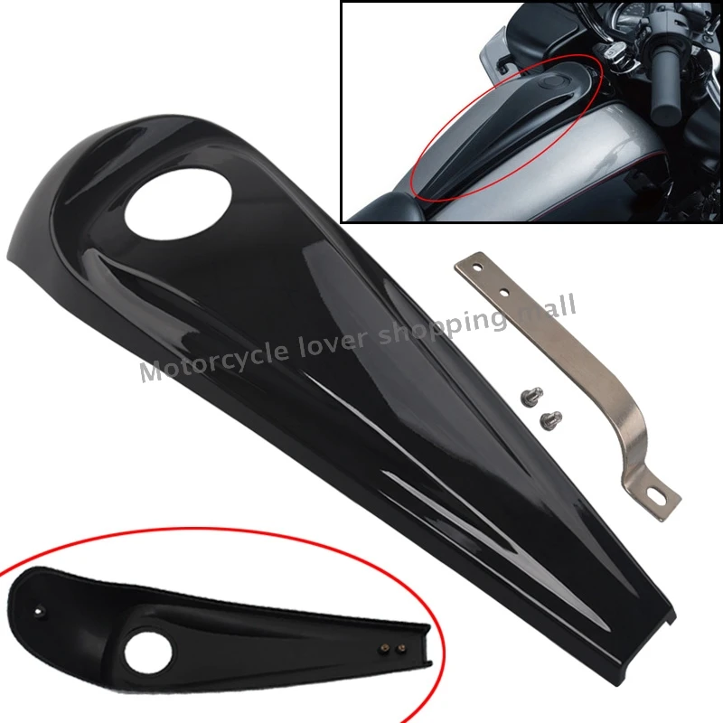 Motorcycle Smooth Dash Fuel Tank Console Trim Panel Cover Kit Gloss Black For Harley Touring Electra Glide Road King 2008-2017
Motorcycle Smooth Dash Fuel Tank Console Trim Panel Cover Kit Gloss Black For Harley Touring Electra Glide Road King 2008-2017