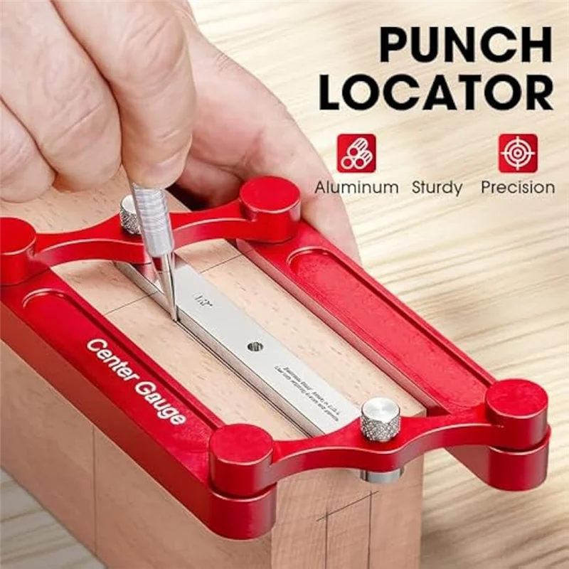 ABVA-Center Gauge&Doweling Jig Kit Self-Centering Doweling Jig Precision Marking For Woodworkers
ABVA-Center Gauge&Doweling Jig Kit Self-Centering Doweling Jig Precision Marking For Woodworkers