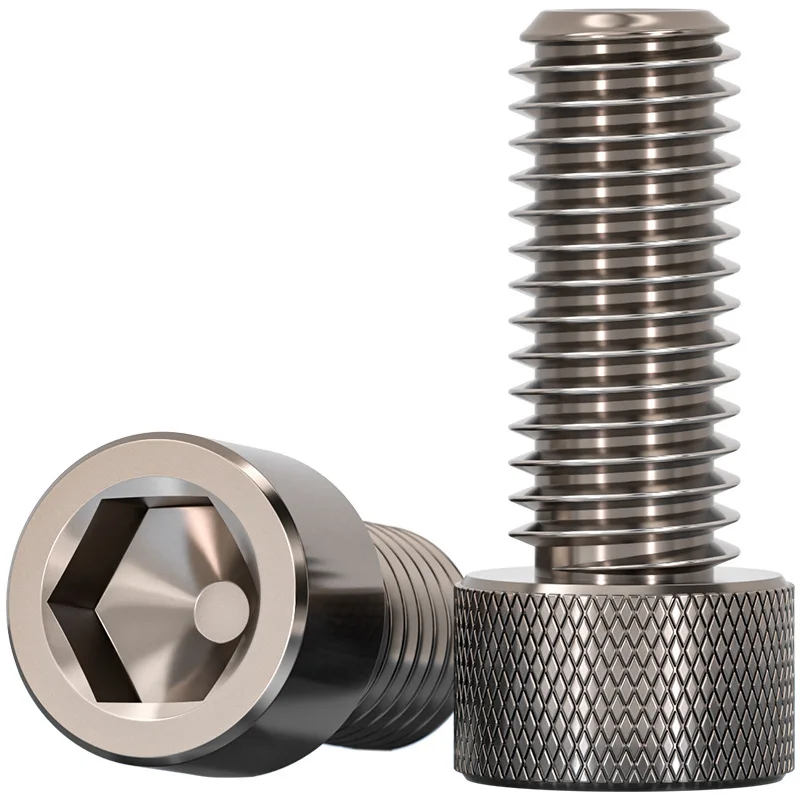 TA2 Pure Titanium Hexagon Socket Screws, Titanium Alloy Cylinder Head Bolts, Cup Head Screws M3 M4 M5 M6 Hardware Accessories
TA2 Pure Titanium Hexagon Socket Screws, Titanium Alloy Cylinder Head Bolts, Cup Head Screws M3 M4 M5 M6 Hardware Accessories