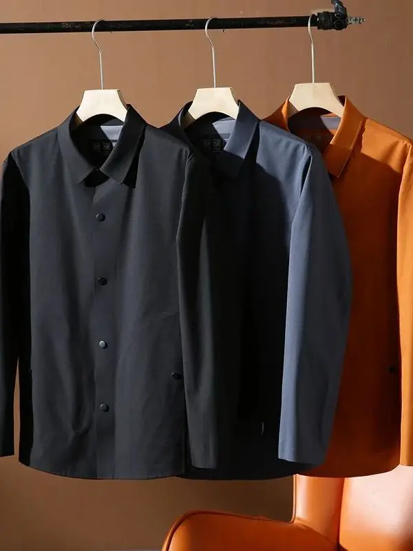 Hard Goods Full Glue Casual Busin Jaet Men's Early Autumn Lightweight Luxury Soft ell Waterproof Function Jaet
Hard Goods Full Glue Casual Busin Jaet Men's Early Autumn Lightweight Luxury Soft ell Waterproof Function Jaet