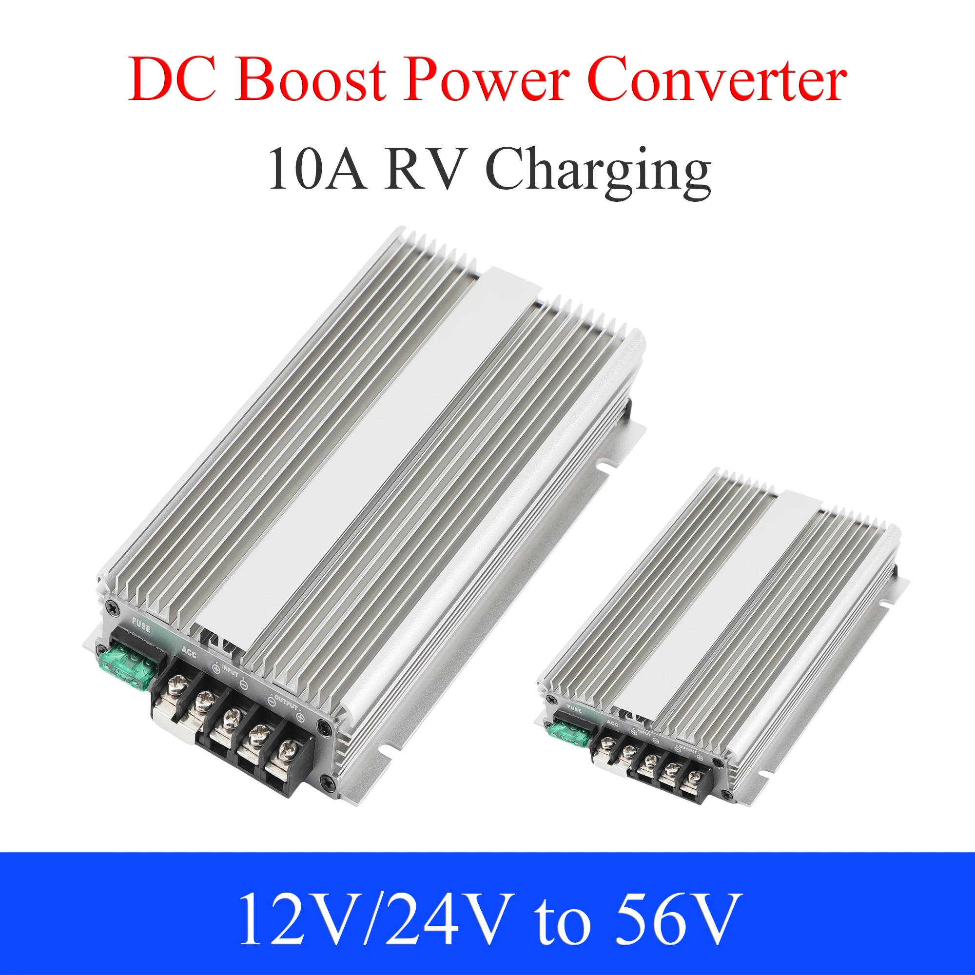 10A DC 12V/24V to 56V power converter 560W RV charging boost converter Voltage power module For Golf Cart
10A DC 12V/24V to 56V power converter 560W RV charging boost converter Voltage power module For Golf Cart