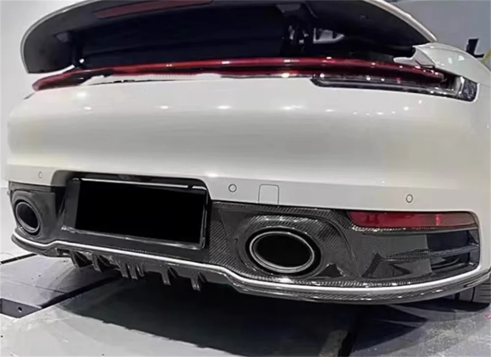 Used for 2019-IN Porsche 911 992 TH Style Carbon Fiber Rear Diffuser Spoiler Rear Bumper Body Kit Spoiler Deflector Rear Lip
Used for 2019-IN Porsche 911 992 TH Style Carbon Fiber Rear Diffuser Spoiler Rear Bumper Body Kit Spoiler Deflector Rear Lip