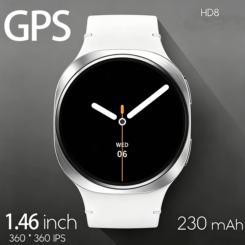 2026 New HD8 Smart Watch 1.46" Al Assistant SOS Sports Mode Heart Rate Women’s Health IP68 Waterproof Bluetooth Call Smart Watch
2026 New HD8 Smart Watch 1.46" Al Assistant SOS Sports Mode Heart Rate Women’s Health IP68 Waterproof Bluetooth Call Smart Watch