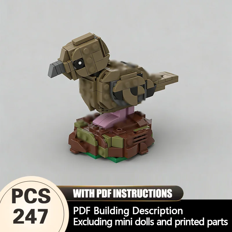 Creators Animal Series Model MOC Building Bricks Mourning Bird Modular Technology Gifts Holiday Assemble Children Toys Suit
Creators Animal Series Model MOC Building Bricks Mourning Bird Modular Technology Gifts Holiday Assemble Children Toys Suit