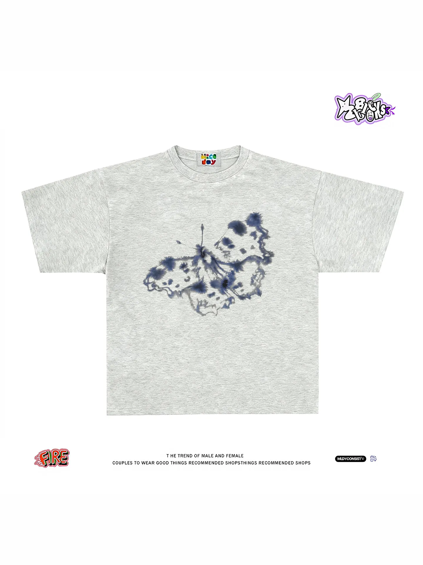 Floral Print T-Shirt Soft Breathable Casual Comfortable Unisex Oversized Streetwear Top Long Sleeve Heavyweight Cotton Print
Floral Print T-Shirt Soft Breathable Casual Comfortable Unisex Oversized Streetwear Top Long Sleeve Heavyweight Cotton Print