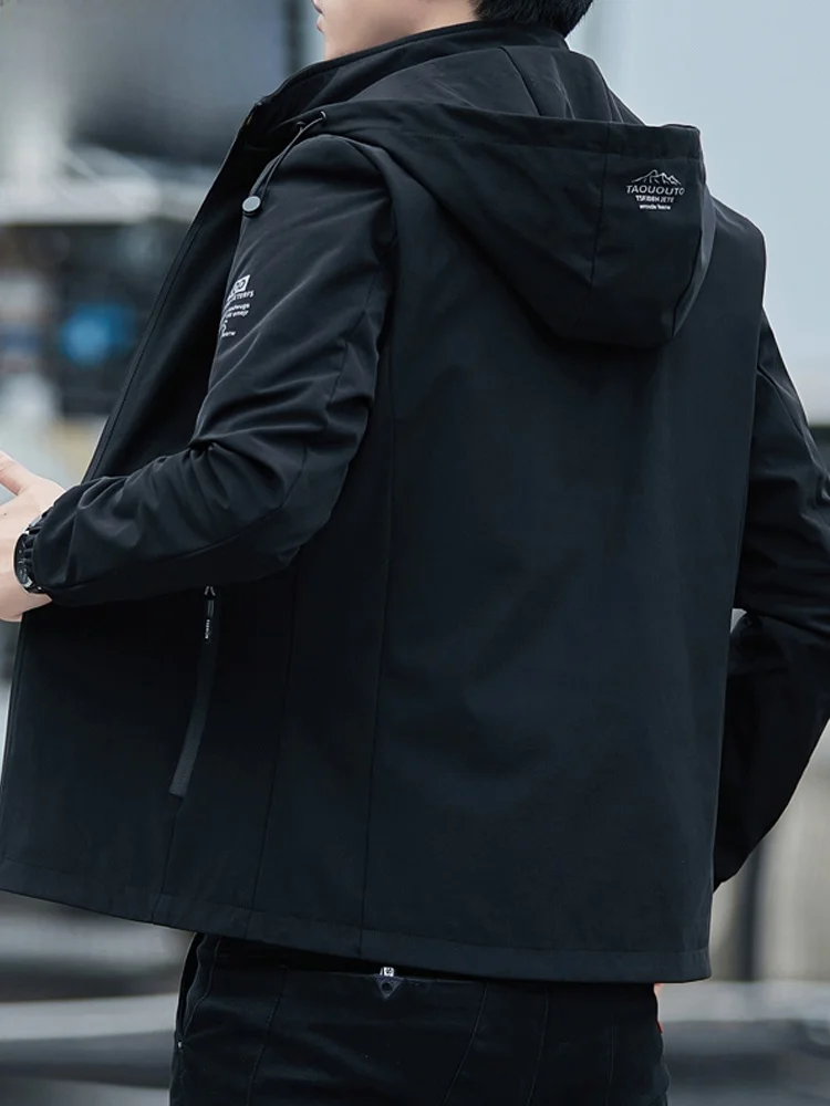 Мужская повседневная куртка с капюшоном, ветрозащитный теплый топ, весна-осень, новый Sle, длинное волокно из полиэфирного волокна, застежка-молния с принтом
Мужская повседневная куртка с капюшоном, ветрозащитный теплый топ, весна-осень, новый Sle, длинное волокно из полиэфирного волокна, застежка-молния с принтом