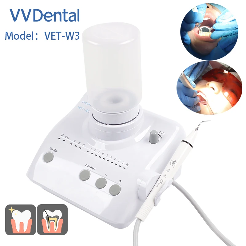 Ультразвуковой скалер VVDental для полости рта, стоматологии, подходит для детской гигиены полости рта, принадлежности для отбеливания зубов
Ультразвуковой скалер VVDental для полости рта, стоматологии, подходит для детской гигиены полости рта, принадлежности для отбеливания зубов