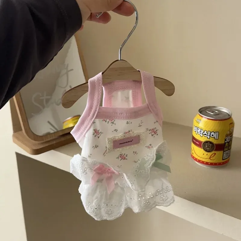 Pet Lace dress Summer Home Camisole Dress Flower Bud Vest Cat Small Dog Bow Vest Dog Dresses for Small Dogs Puppy Clothes
Pet Lace dress Summer Home Camisole Dress Flower Bud Vest Cat Small Dog Bow Vest Dog Dresses for Small Dogs Puppy Clothes