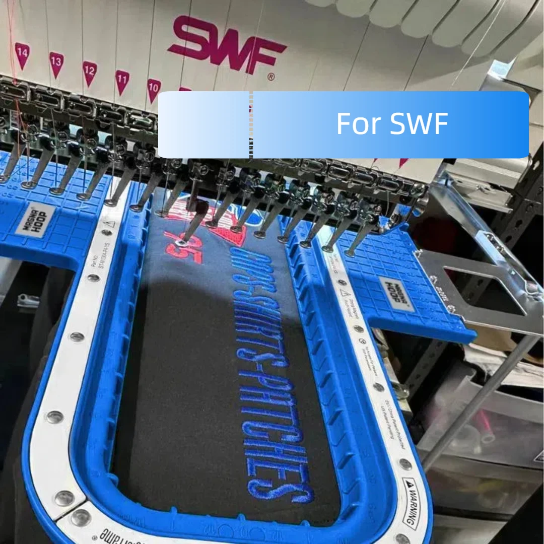 Magnetic Hoop For SWF Embroidery Machine Sewtalent Sewing Accessories Mighty Frame For SWF Multi-head Industrial Machines
Magnetic Hoop For SWF Embroidery Machine Sewtalent Sewing Accessories Mighty Frame For SWF Multi-head Industrial Machines