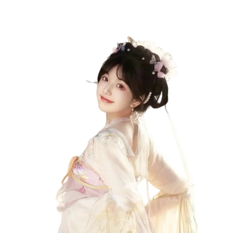New Original Improved Hanfu Women's White Moon Heavy Embroidery Adult Super Fairy Ancient Style Chest Length Skirt Complete Set
New Original Improved Hanfu Women's White Moon Heavy Embroidery Adult Super Fairy Ancient Style Chest Length Skirt Complete Set