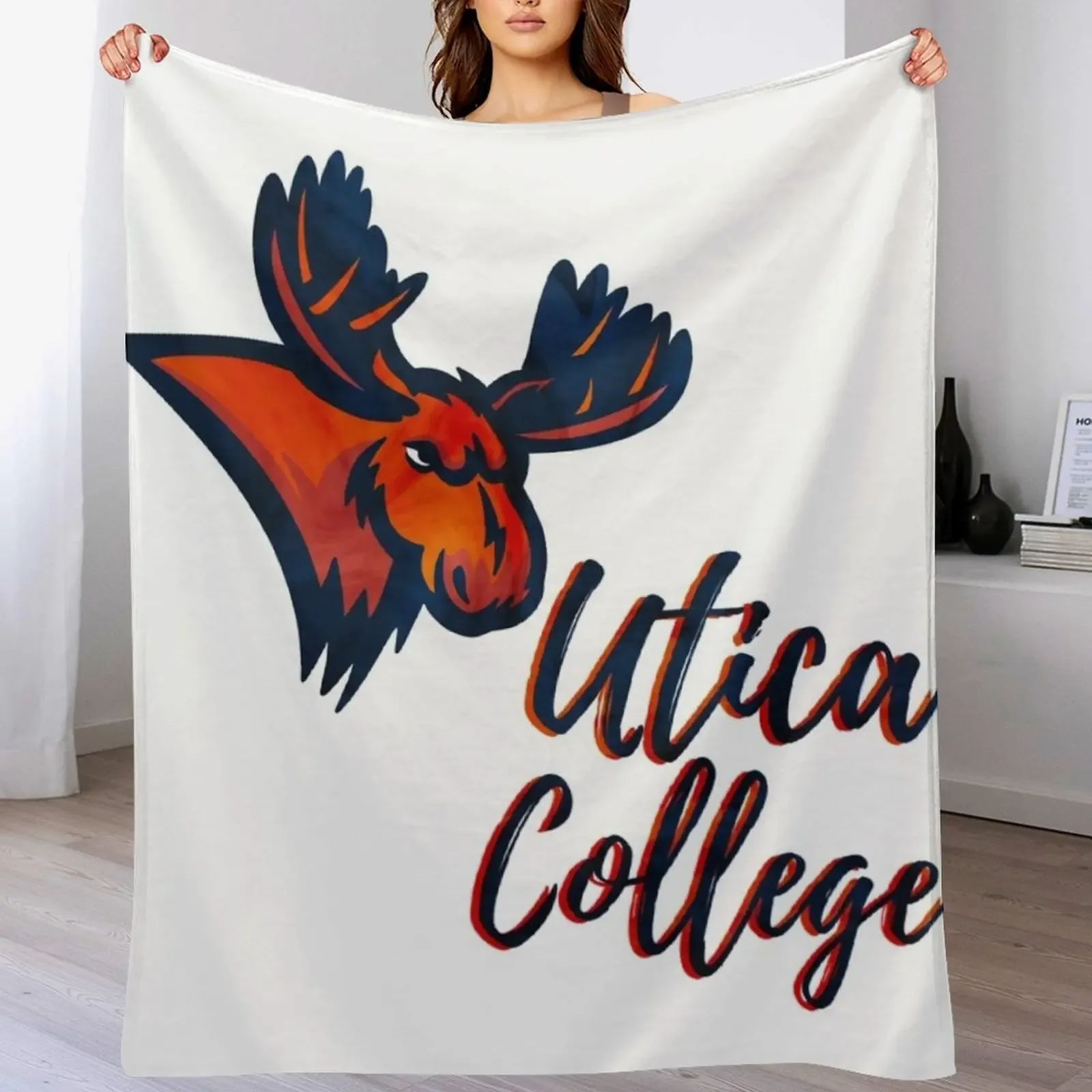 Utica College (1) Throw Blanket Stylish Decor Blanket Gift for Friends Roommate
Utica College (1) Throw Blanket Stylish Decor Blanket Gift for Friends Roommate