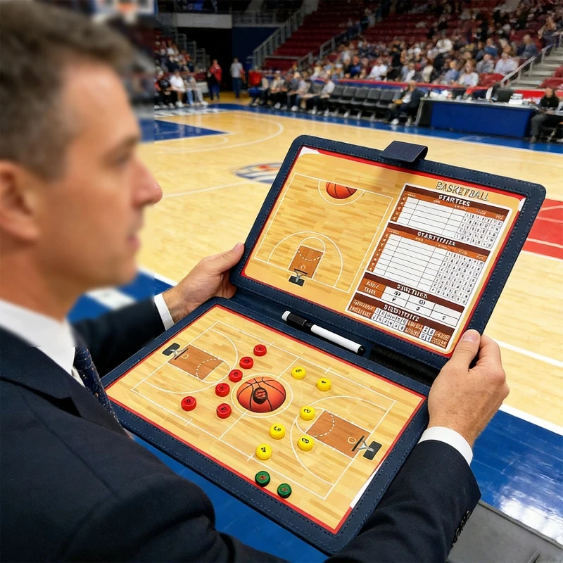 Foldable Basketball Tactical Board Double Sided Basketball Tactics Book Erasable Basketballs Trainer Portable Sports Equipment
Foldable Basketball Tactical Board Double Sided Basketball Tactics Book Erasable Basketballs Trainer Portable Sports Equipment