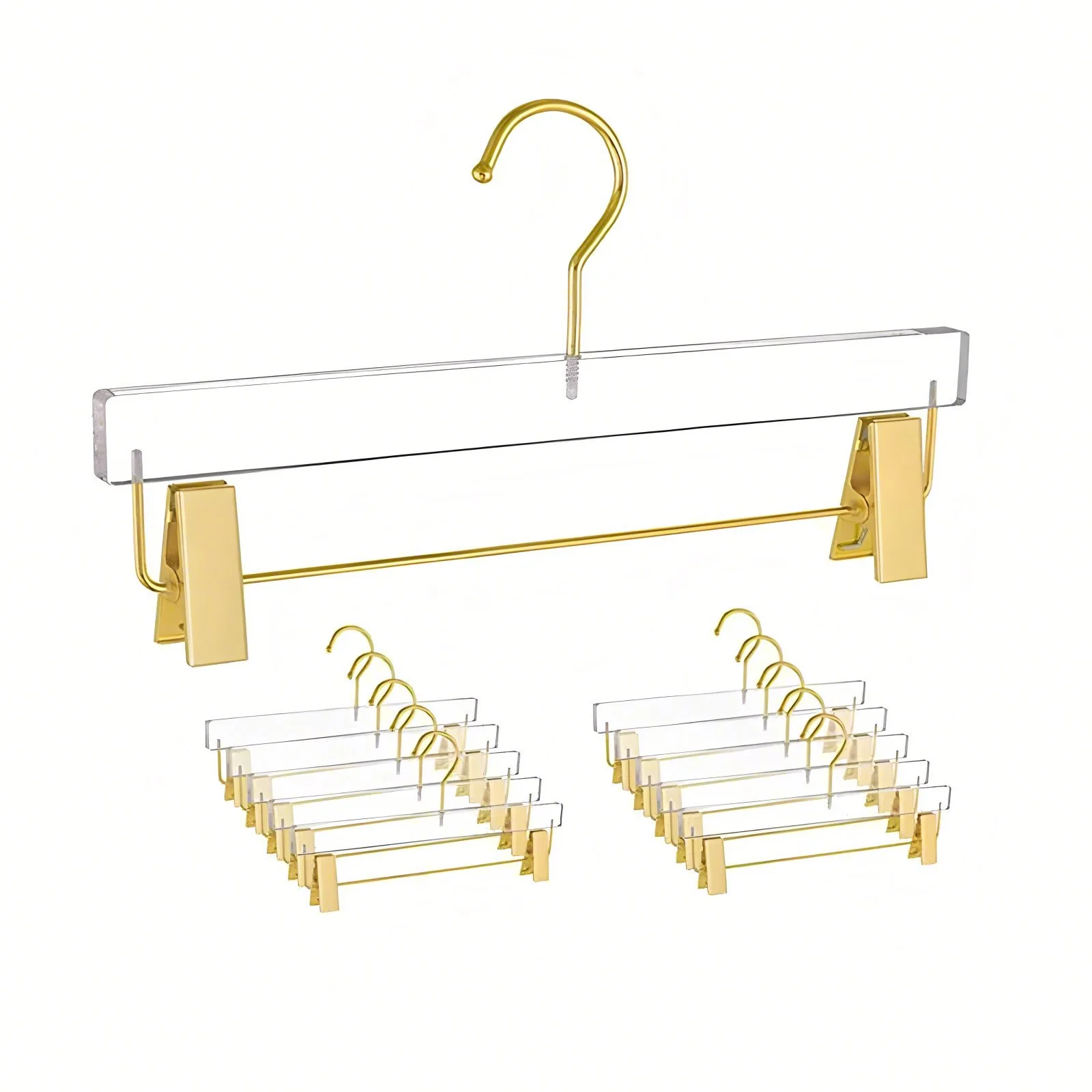 High-quality Acrylic Pant Hanger Crystal Clothes Hanger,Closet Organizer Clear Trousers Rack,Skirts,Jeans Drying Rack 5/10PCS
High-quality Acrylic Pant Hanger Crystal Clothes Hanger,Closet Organizer Clear Trousers Rack,Skirts,Jeans Drying Rack 5/10PCS