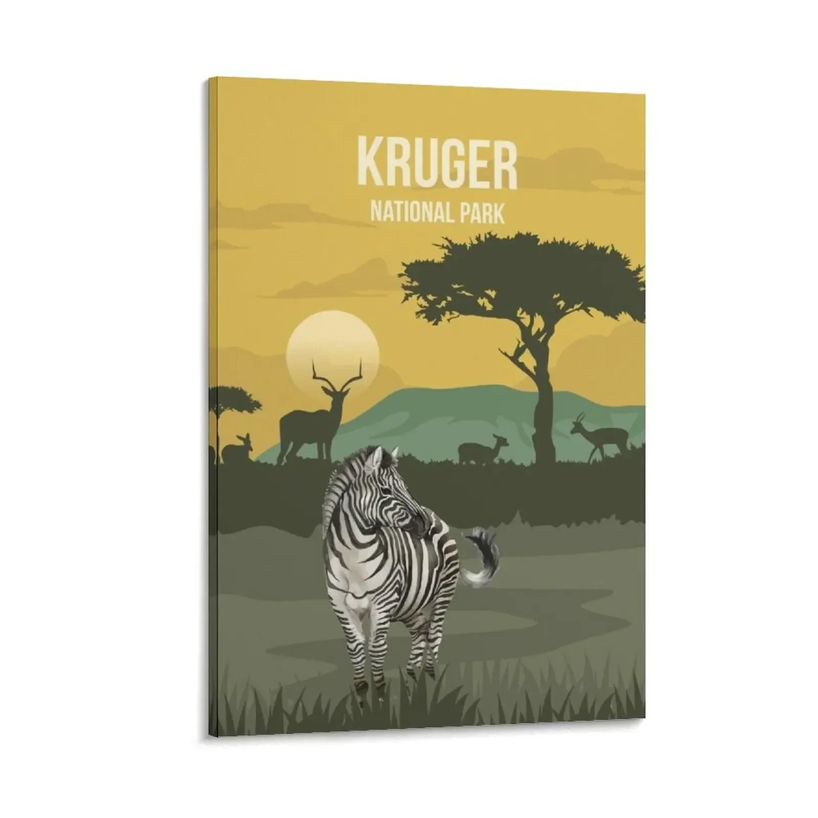 Kruger National Park Travel Poster South Africa Canvas Painting paintings wall decor wall decor
Kruger National Park Travel Poster South Africa Canvas Painting paintings wall decor wall decor