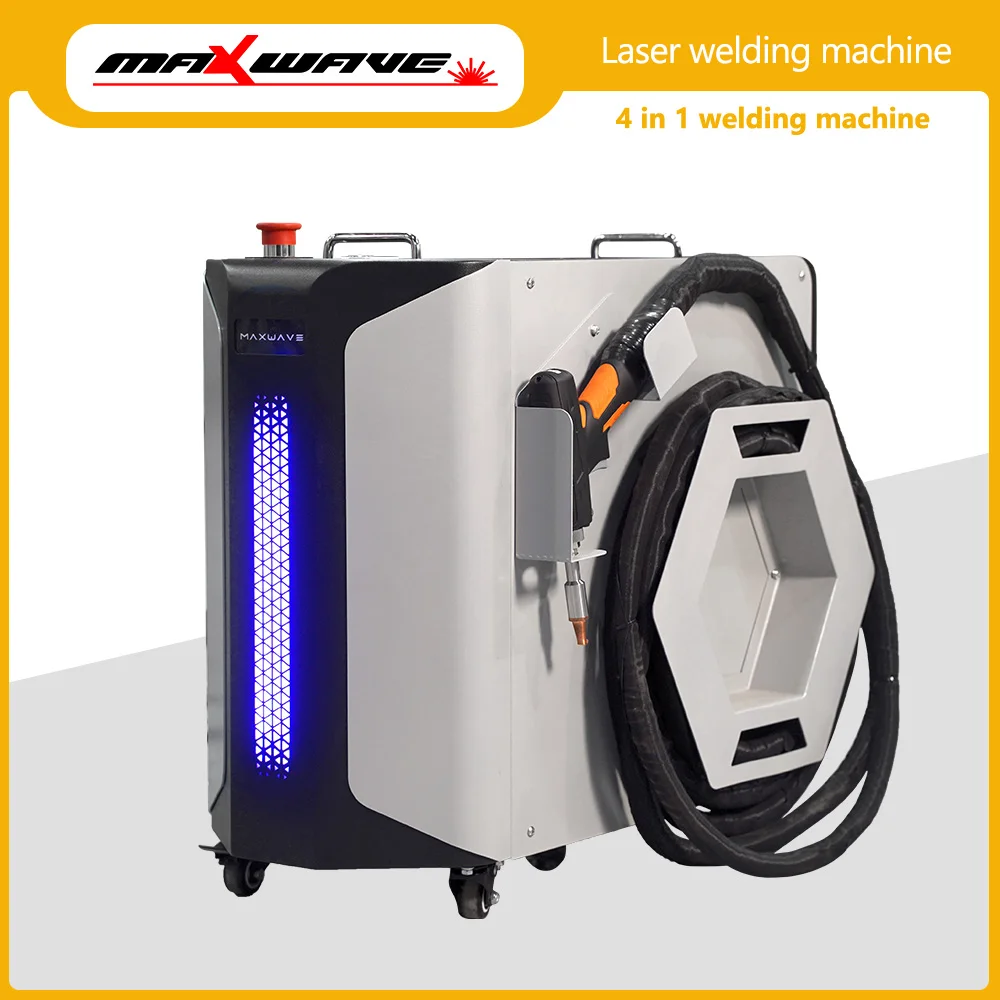 Laser Welding Machine 3-in-1 Maxwave - Portable for Multiple Metal Applications
Laser Welding Machine 3-in-1 Maxwave - Portable for Multiple Metal Applications