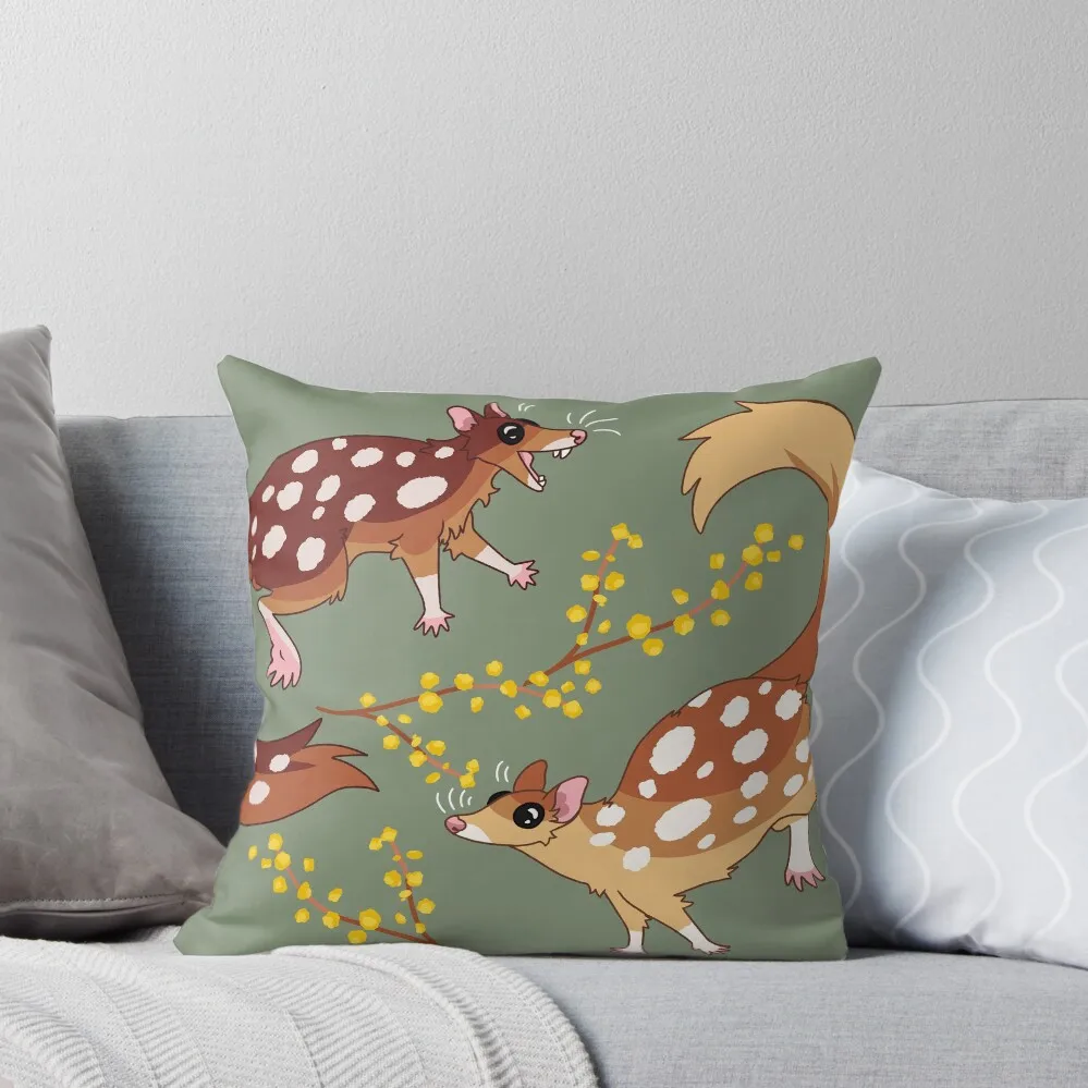 Quolls and Wattle Throw Pillow home decor items Cusions Cover covers for pillows Christmas Pillow Covers pillow
Quolls and Wattle Throw Pillow home decor items Cusions Cover covers for pillows Christmas Pillow Covers pillow