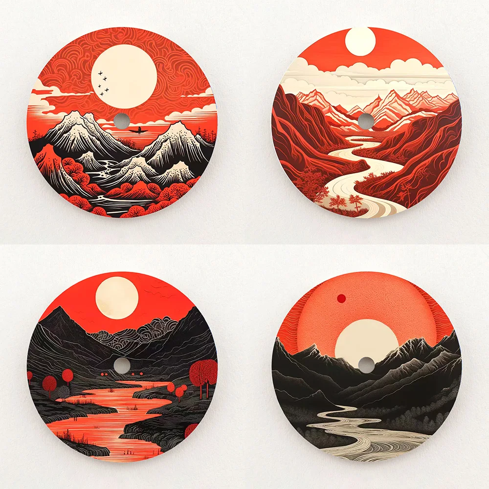 28.5mm Dial NH35 Dial Red Sunset Series Dial NH36 Dial High-Quality Patterned Dial Watch Accessories Fits NH35/NH36 Movement
28.5mm Dial NH35 Dial Red Sunset Series Dial NH36 Dial High-Quality Patterned Dial Watch Accessories Fits NH35/NH36 Movement