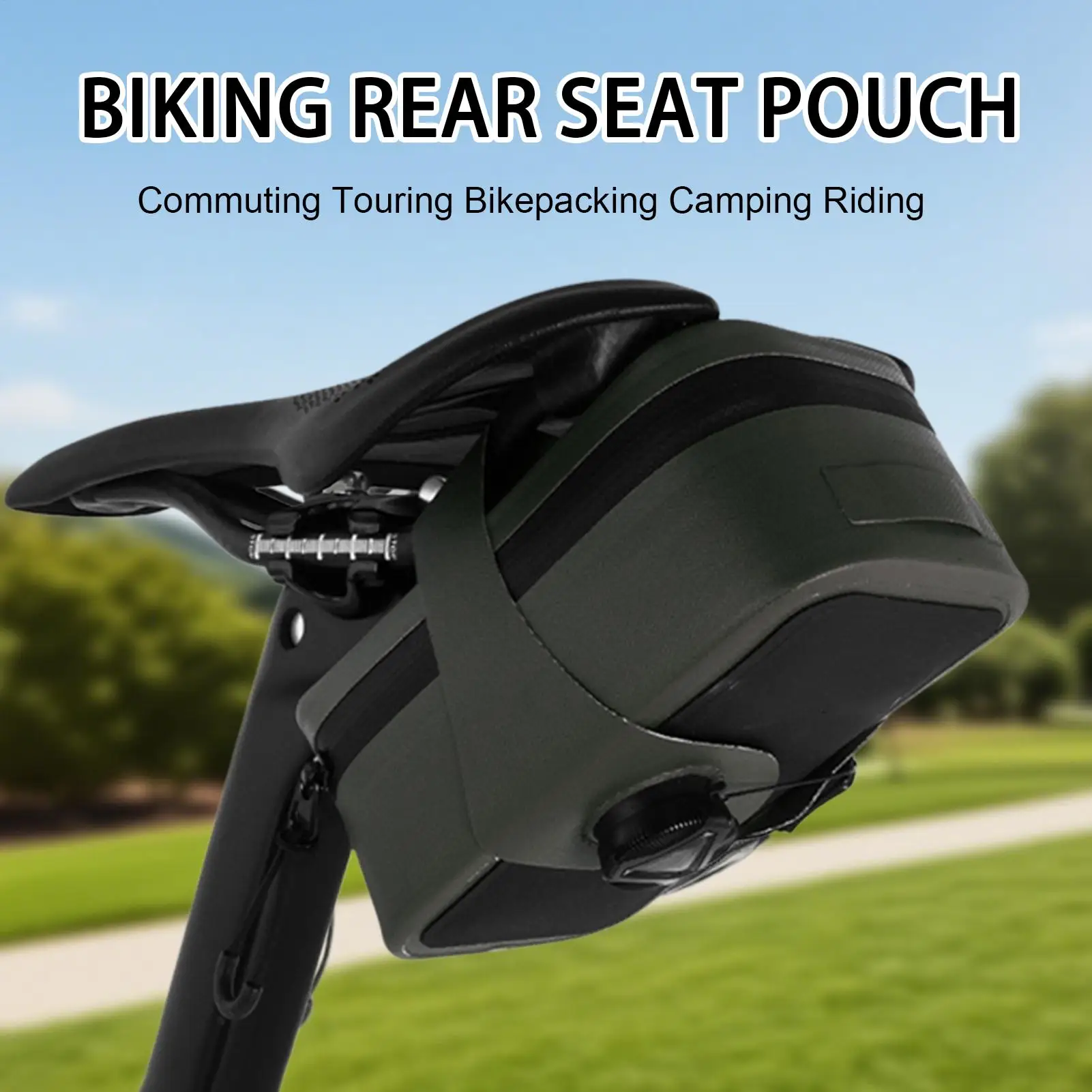 Bike Seat Bag Rear Rack Pouch Panniers Waterproof Bike Saddle Bag With Lock Buckle For Cycling Travel Commuting Touring
Bike Seat Bag Rear Rack Pouch Panniers Waterproof Bike Saddle Bag With Lock Buckle For Cycling Travel Commuting Touring