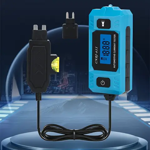 12V Range 0.01~19.99A Car Circuit Tester Current Test Fuse Diagnostic Tool Repair Detector Galvanometer Automotive Accessories