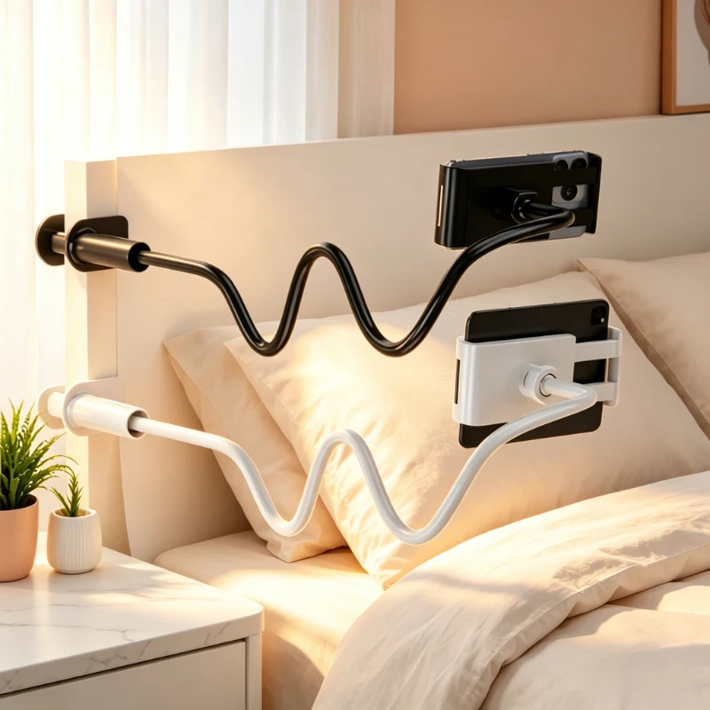 360° All-round Rotation Spiral Base Phone & Tablet Holder, Freely Bendable Long Arm Lazy Stand, Stable Mount for Bedroom, Deskto
360° All-round Rotation Spiral Base Phone & Tablet Holder, Freely Bendable Long Arm Lazy Stand, Stable Mount for Bedroom, Deskto