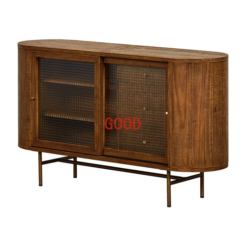Retro Style Solid Wood Sideboard Guest Restaurant Tea Cabinet Simple Locker Glass Storage Cabinet
Retro Style Solid Wood Sideboard Guest Restaurant Tea Cabinet Simple Locker Glass Storage Cabinet