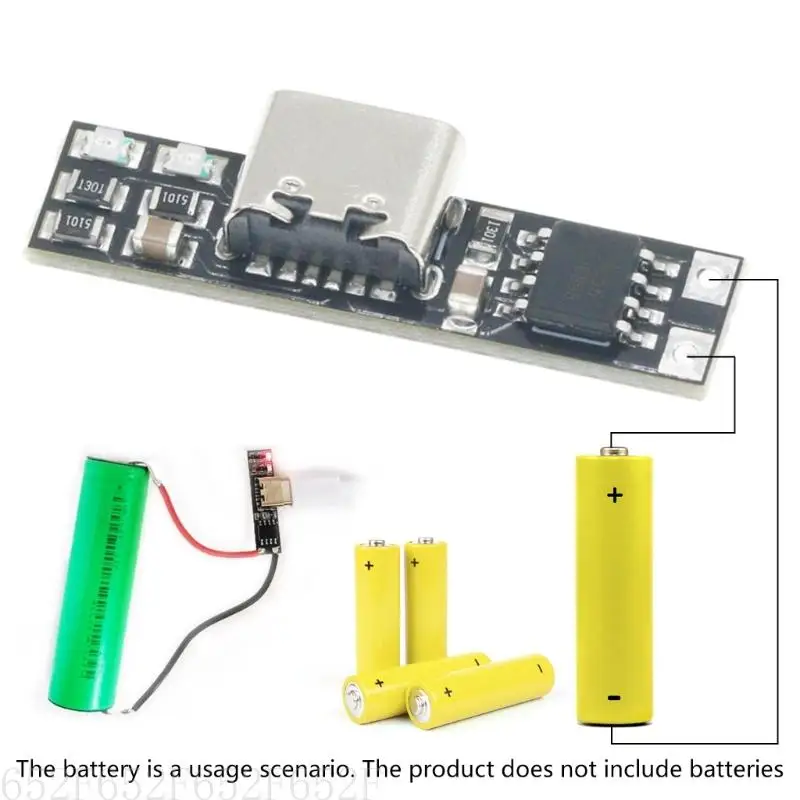 652F 5-6V Lithium Battery Charging Module For 3.7V Lithium Battery Mini 18650/27100/32700 Charging Module with USB C Port
652F 5-6V Lithium Battery Charging Module For 3.7V Lithium Battery Mini 18650/27100/32700 Charging Module with USB C Port