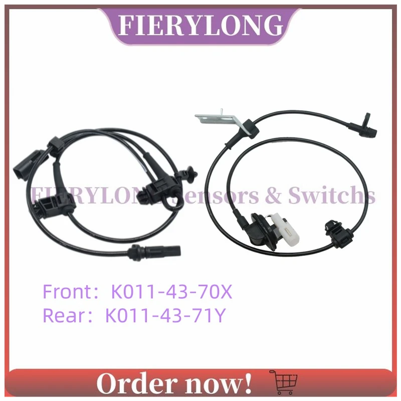 K011-43-70X K011-43-71Y Front Rear ABS Wheel Speed Sensor For Mazda 6 2014-2019 Cx-5 2013-2015 ALS2879 ALS2880
K011-43-70X K011-43-71Y Front Rear ABS Wheel Speed Sensor For Mazda 6 2014-2019 Cx-5 2013-2015 ALS2879 ALS2880