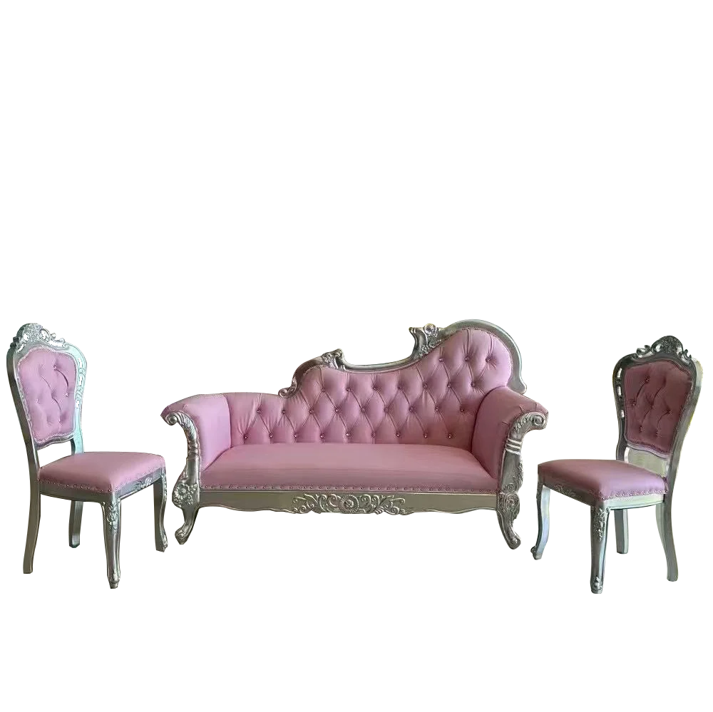 2025 new unique baby pink and silver decorative wood carving sofa 5 years warranty
2025 new unique baby pink and silver decorative wood carving sofa 5 years warranty