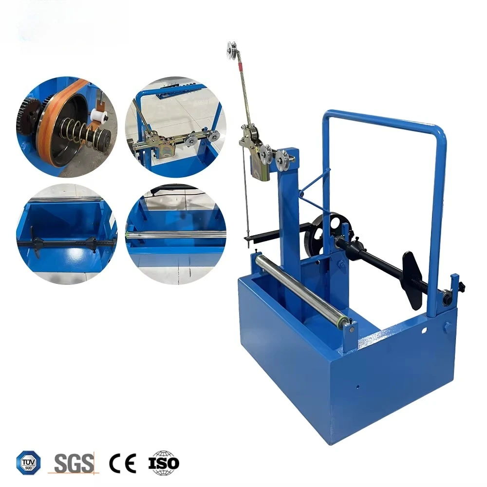 800MM Single Head Tension Pay-off Unit Steel Wire Pay Off Rack 630-800MM Cable Belt Braking Passive Pay Off Stand
800MM Single Head Tension Pay-off Unit Steel Wire Pay Off Rack 630-800MM Cable Belt Braking Passive Pay Off Stand