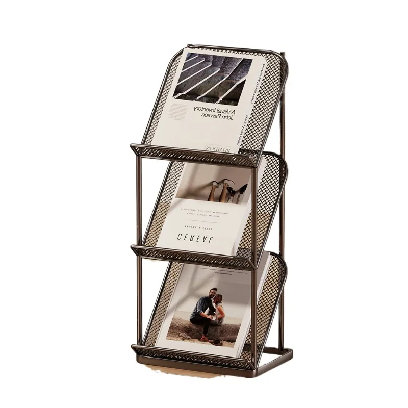 Magazine promotional information rack Storage Floor-to-ceiling newspapers rack Book newspaper storage Single page display rack
Magazine promotional information rack Storage Floor-to-ceiling newspapers rack Book newspaper storage Single page display rack