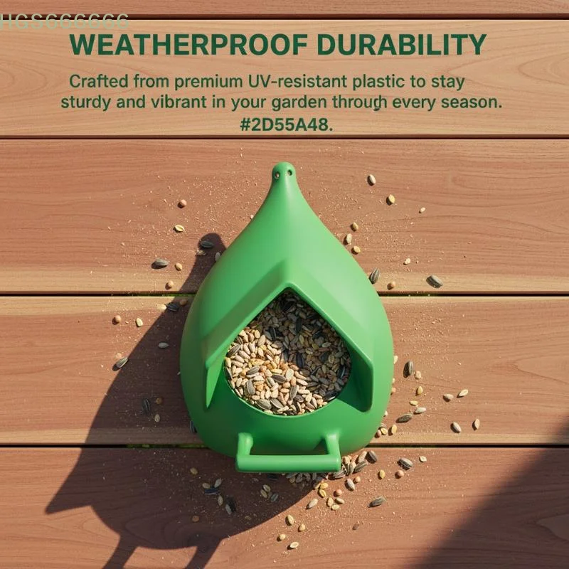Bird Feeder Hanging Outdoor Plastic Waterdrop Shape Transparent Durable Bird Food Dispenser for Garden Backyard Patio Courtyard
Bird Feeder Hanging Outdoor Plastic Waterdrop Shape Transparent Durable Bird Food Dispenser for Garden Backyard Patio Courtyard